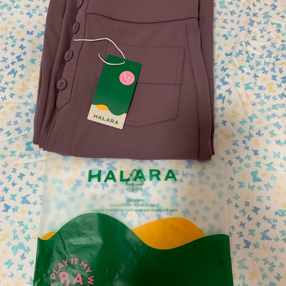 Halara straight leg pants petite